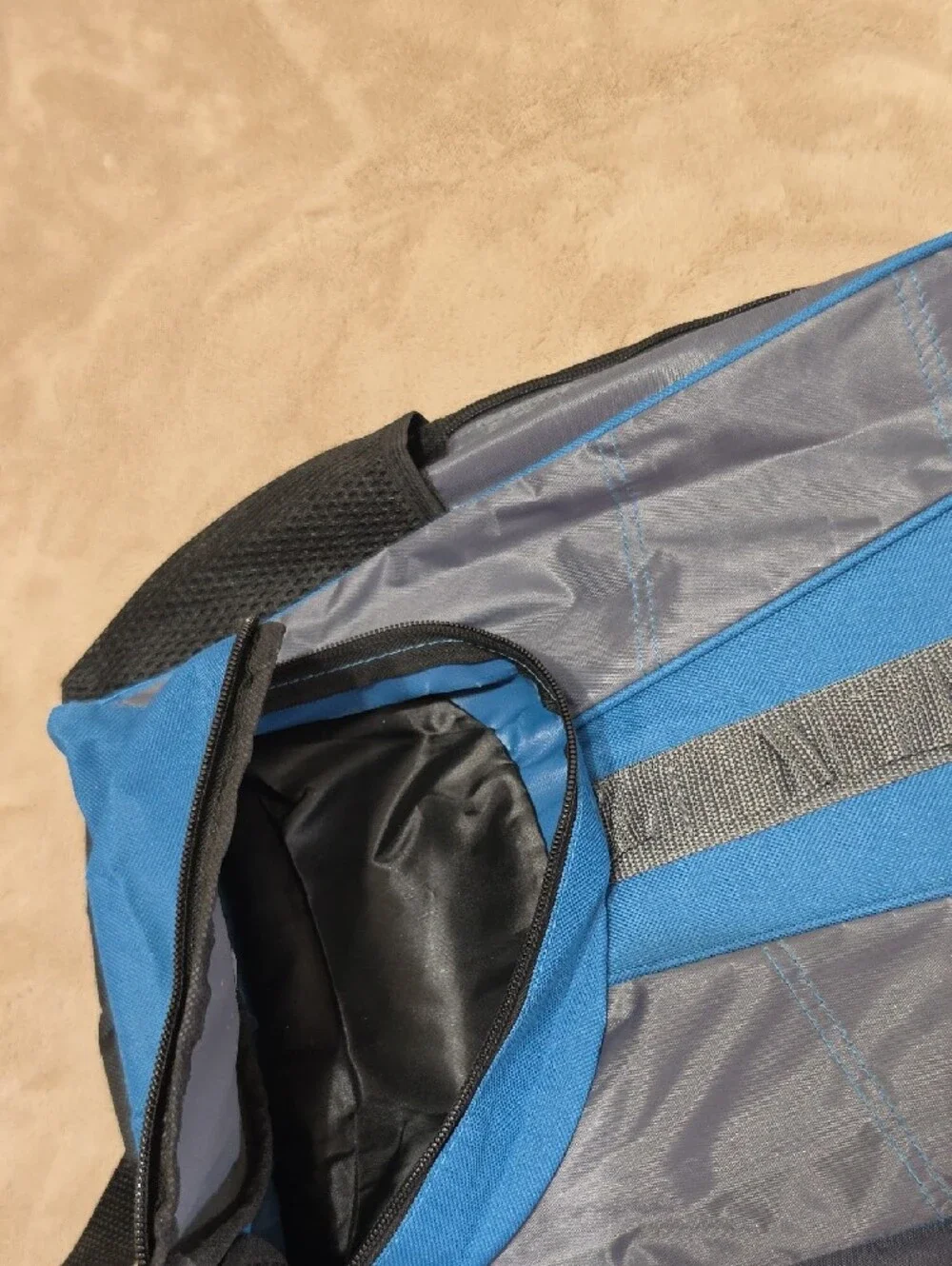 Blue and Gray Backpack - Casual Daypack